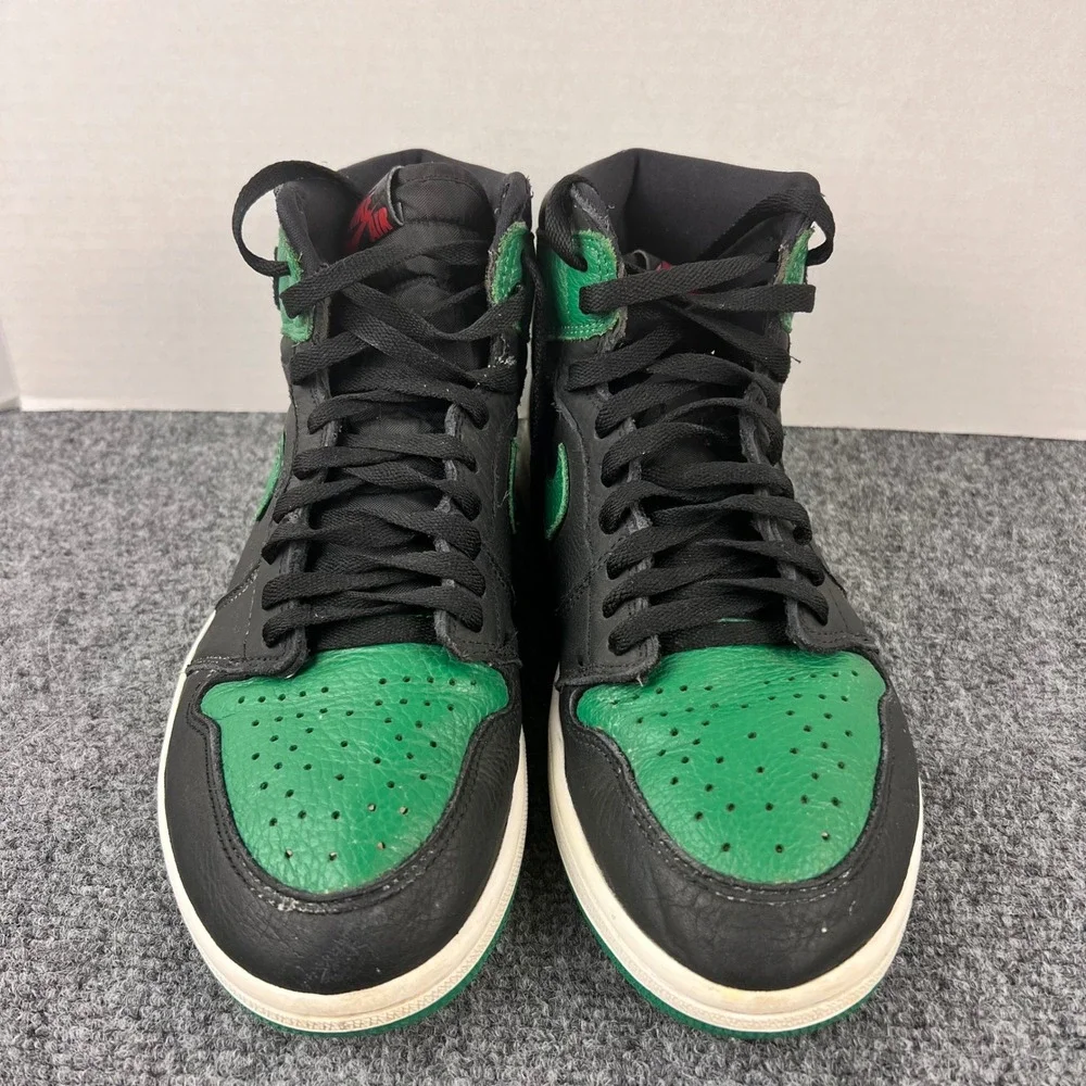 Nike Air Jordan 1 Retro High OG Pine Green 2.0 Black Green 555088-030 Mens 10